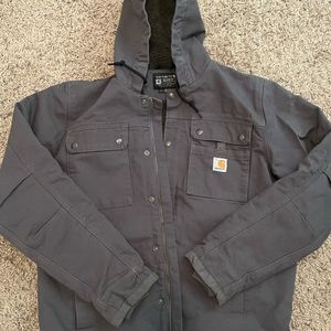 Grey Mens Carhartt Jacket